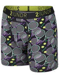 2UNDR Men's Swing Shift 6" Boxer Brief- Deuce