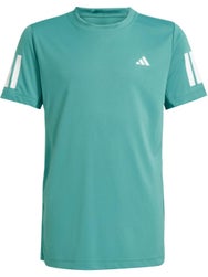 adidas Boy's Fall Club 3 Stripe Top