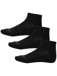 Asics Cushion Quarter Sock 3-Pack Black