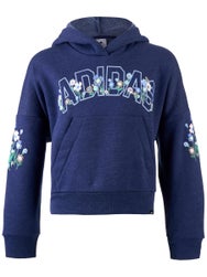 adidas Girl's Fall Graphic Fleece Hoodie