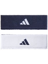 adidas Interval Reversible Headband Navy/White