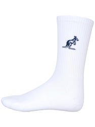Australian Men's Crew Player Socks White