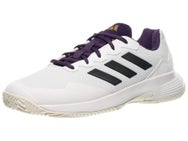 adidas GameCourt 2 White/Bk/Plum Men's Shoes
