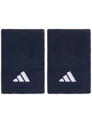 adidas Spring Doublewide Wristband - Legend Ink