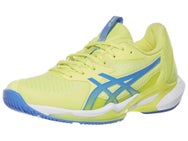 Asics Solution Speed FF 3 Yellow/Blue Women's Shoes