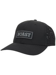 BOAST Men's Fall Perforated Trucker Hat - Black/Grey