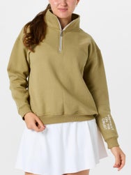 CourtLife Women's Happiest On The Court Tennis 1/4 Zip