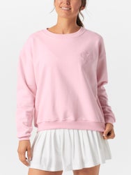 CourtLife Women's Racquet Sleeves Crewneck