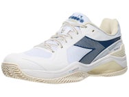 Diadora Blushield Torneo 3 Clay White/Blue Men's Shoes