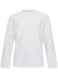 Fila Boy's Essential UV Long Sleeve - White