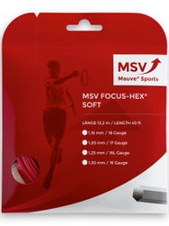MSV Focus Hex Soft 16L/1.25 (1.25) String Red 
