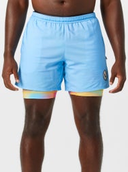 Flow Society Men's Gradient Sky 2-in-1 Short