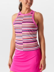 Grand Slam Women's Spring Cut Out Print Tank
