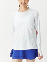 Grand Slam Women's Essential Long Sleeve - White