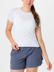 InPhorm Women's Shadow Eva Short Sleeve Top