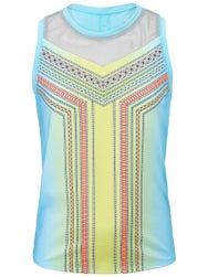 Lucky in Love Girl's Club Tie Back Tank