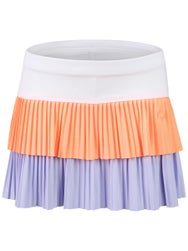 Lucky in Love Girl's Love Doubles Pleat Skirt