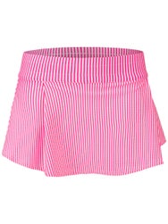 Lucky In Love Girl's Core Seersucker Skirt - Pink