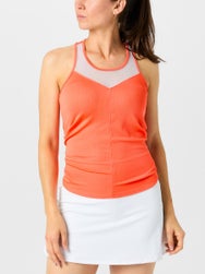 Lucky in Love Women's Shockin' Revive Tie Back Tank