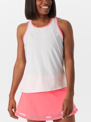 Lucky In Love Women's Sunset Spin Game Shimmer Tank