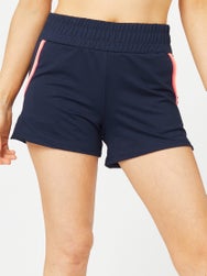 Lucky in Love Women Core Throw Back Short - Navy