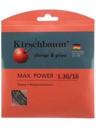 Kirschbaum Max Power 16/1.30 String Silver