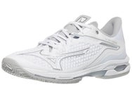 Mizuno Wave Exceed Tour 6 Clay White/Silver Wom's Shoes