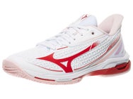 Mizuno Wave Exceed Tour 7 White/Red Women's Shoes 