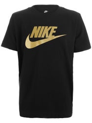 Nike Boy's Winter Metallic Logo T-Shirt