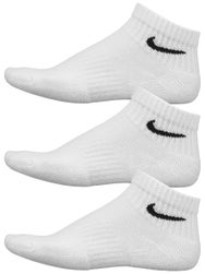 Nike Dri-Fit Cushion Quarter Sock 3-Pack White/Black