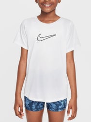 Nike Girl's Core One Swoosh Top