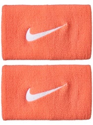Nike Tennis Premier Doublewide Wristbands - Turf Orange