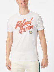 Roland Garros Men's Text T-Shirt