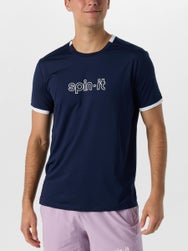 Spin It Men's Core Ronaldo Top - Navy