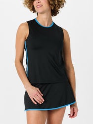 Sofibella Women's Electric Blue Trim Tank