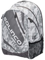 Solinco White Camo Backpack Bag