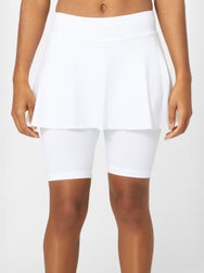 Sofibella Women's UV Jan Bermuda Skirt - White