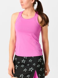 Sofibella Women's Pinkology Icon Racer Tank