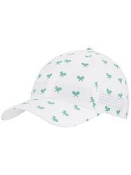 VimHue Women's Sun Goddess Hat - Green Tennis Racquet