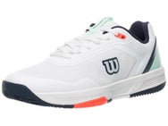Wilson Courtglide White/Bay/Coral Men's Shoes