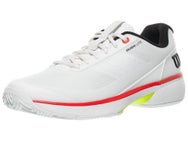 Wilson Rush Lite 5 Clay Wh/Bk/Infrared Men's Shoes
