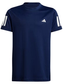 adidas Boy's Fall Club 3-Stripe Top