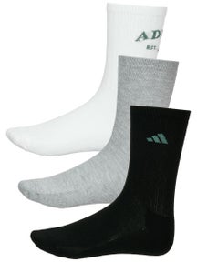 adidas Foundation Sport 3-Pack Crew Sock Bk/Gy/Wh