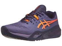 Asics Gel Resolution X Grey Purple/Orange Men's Shoes