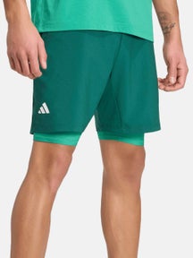 adidas Men's Fall Club 2-in-1 Short