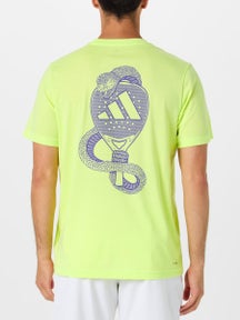 adidas Men's Fall Padel Snake Graphic Top