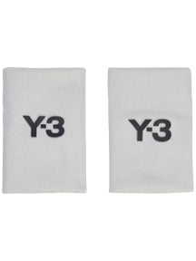 adidas Men's Y-3 Doublewide Wristbands-Orbit Grey/Black