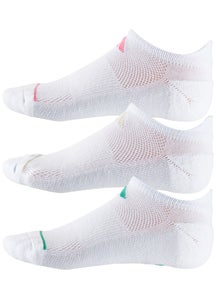 adidas Women's All Day Train 3-Pack No Show Socks White