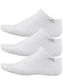 adidas Women's Cushioned 3.0 3-Pack Low Cut Socks White
