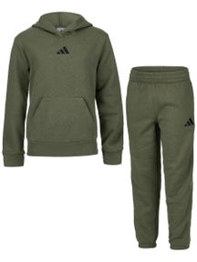 adidas Youth Winter Essential Fleece Warm Up Set